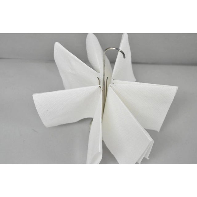 Mid 20th Century Danish Modern Silver Plated Umbrella Cocktail Napkin Holder - a Pair For Sale - Image 10 of 14