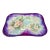Vintage Limoges France Hand Painted Floral Porcelain Vanity Tray Plate For Sale