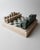 Late 20th Century Vintage Marble Chess Set in Green and Beige Stone Chess, 1970s, Set of 33 For Sale - Image 5 of 17
