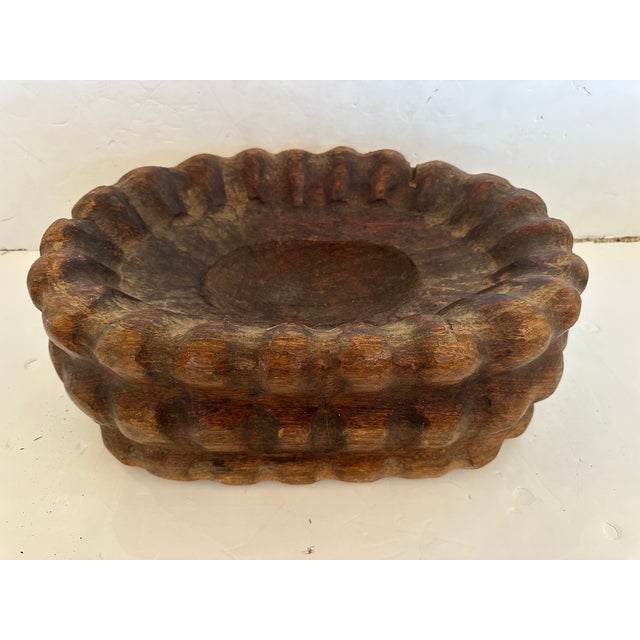 Monumental Carved Wood Antique Rooster or Hen in a Nest Centerpiece For Sale - Image 14 of 16