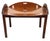 Brown Oval Mahogany Butler's Tray on Stand, 1790s For Sale - Image 8 of 15