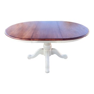 Ethan Allen Country Crossings Pedestal Dining Table For Sale