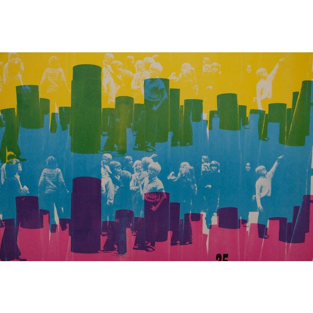 Modern 25 Tonnes de Colonnes Poster after Pol Bury For Sale - Image 3 of 6
