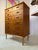 Brown Danish Teak Chest of Drawers with Lock For Sale - Image 8 of 11