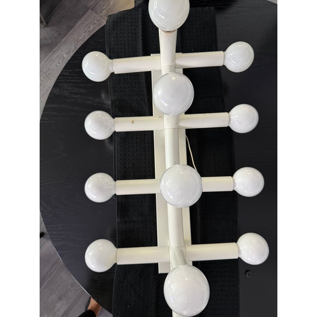 Mid-Century Modern 1970s Mid-Century Modern Dorner Custom 14-Light Tubular/Globe Chandelier For Sale - Image 3 of 11
