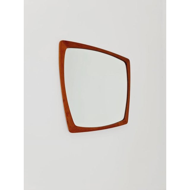 Large Mid-Century Modern Danish Wall-Mounted Mirror, 1960s For Sale - Image 16 of 16