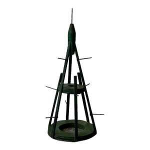 Vintage Sculptural Folk Art Spool Holder, Circa 1950s
