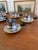 1950s Vintage Silver-Plated Espresso Cup & Saucer Set With Bakelite Handles – Set of 6 For Sale - Image 5 of 9