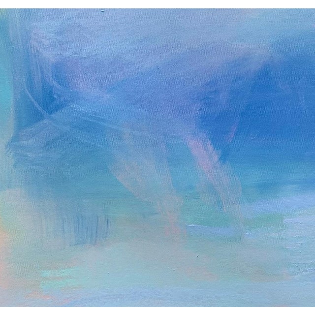 “Adrift” is a contemporary abstract painting that explores suspension and quiet movement within a layered surface. Forms...