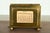A gorgeous Arts & Crafts period brass finished hand hammered copper letter rack with calendar frame or picture frame By...