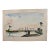 Henry Emil Salloch Original Watercolor on Paper Coastal Riverfront Scene, 1948. For Sale