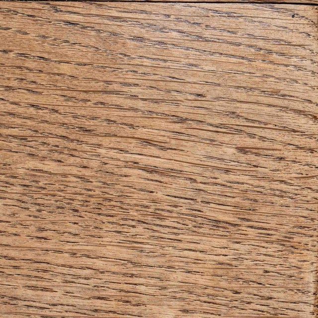 1970s French Brown Oak Refectory Table For Sale - Image 10 of 15