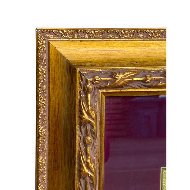 Chinoiserie Oriental Chinese Embroidery Flower Framed Wall Decor For Sale - Image 3 of 8