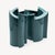 Postmodern Windmill Turquoise Porcelain Vases by Jan Van Der Vaart for Rosenthal, Set of 2, 1988, Set of 2 For Sale - Image 3 of 15