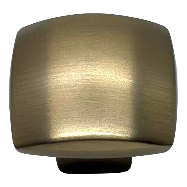 Henredon Modern Knob Satin Brass For Sale