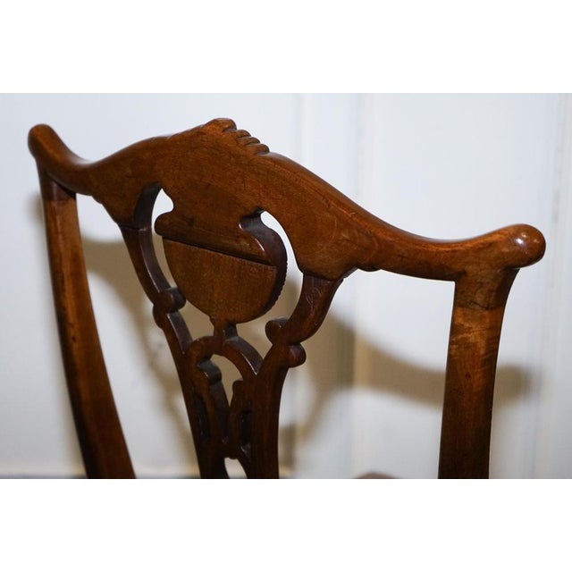 Scottish Victorian Dyed Leather Dining Chairs by John Taylor, Set of 12 For Sale - Image 17 of 18