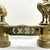 Metal French Louis XVI Neoclassical Brass Andirons, 1870, Set of 2 For Sale - Image 7 of 12