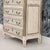 Baby Blue 18th C. French Painted Tall Chest of Drawers With Original Marble Top For Sale - Image 8 of 16