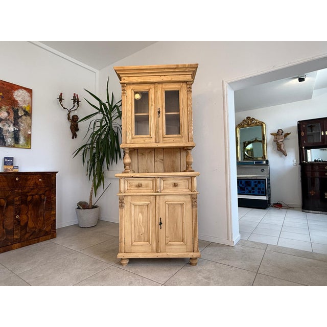 Rustic Kitchen Cabinet/Buffet/Sideboard/Tower Cabinet Dimensions: Height x Width x Depth 202 x 89 x 51 cm. Very beautiful,...