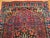 Vintage Persian Bidjar Rug, Hand-Knotted Wool, Geometric Medallion Pattern, Red & Navy, 3x4 For Sale - Image 9 of 16