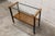 1960s Vintage Teak, Black Metal, and Glass Serving Cart on Casters, 1960s For Sale - Image 5 of 17