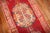 Red Bohemian Vintage Oushak Runner - 3' x 10'9" For Sale - Image 4 of 6