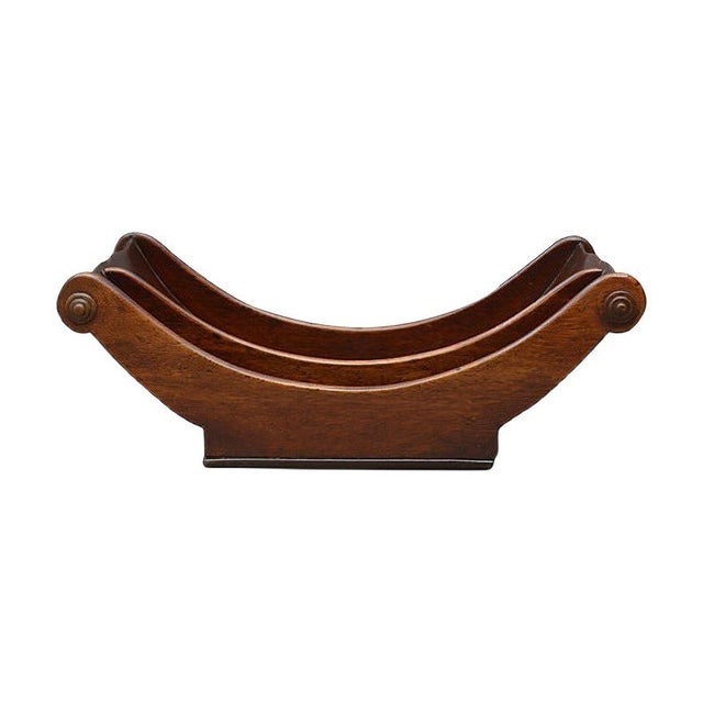 Antique Mahogany Cheese Coaster For Sale - Image 10 of 10