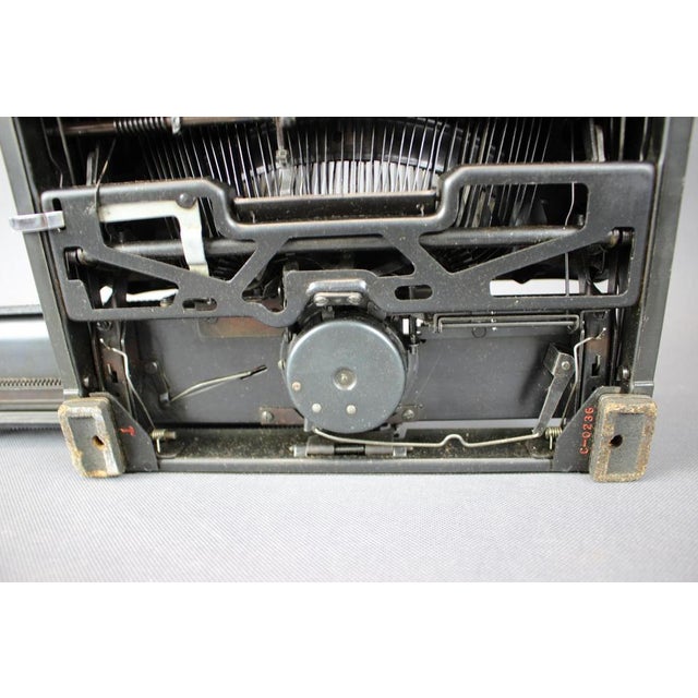 Vintage Calanda Typewriter in Metal, 1950s For Sale - Image 9 of 13