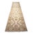 Persian Persian Sultanabad Wool 4x18 Light Khaki & Ivory Handmade Gallery Rug #1143260 For Sale - Image 3 of 7