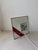 Architectural Stained Glass Wall Lamp with Textured Glass For Sale - Image 10 of 12