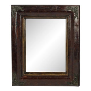Ornate Antique-Style Mirror: Portuguese-Inspired Design With Intricate Detailing For Sale