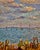 1950s David Burliuk -1950s Fishermen Lifestyle on Sag Harbor -Oil Painting For Sale - Image 5 of 13