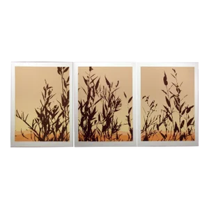 1980s Jim Boutwell "Hinterlands I, II, III" Triptych Signed and Numbered Art Serigraphs - Set of 3