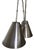 Visual Comfort Thomas O'Brien for Visual Comfort Signature Goodman Small Hanging Lights in Antique Nickel For Sale - Image 4 of 9