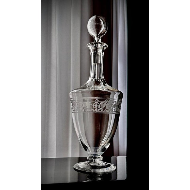 French Cognac Decanter by Baccarat, 1920s For Sale - Image 10 of 11