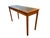 English Yew Table with Green Leather, in Good conditions. Designed 1950 to 1959