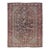 Antique Persian Afshar Rug With Bold Geometric Medallion 3'9" X 4'10" For Sale