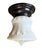 Early 20th Century Antique Ceiling Light Fixture With Cast Acanthus Motif For Sale - Image 5 of 6