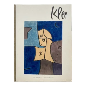 Paul Klee Vintage 1958 Lmtd First Edition Rare Fine Art Lithograph Prints Portfolio Extra Large Hardcover Mid Century Modernist Art Book