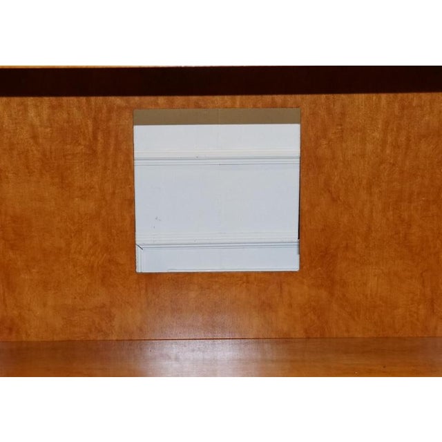 Biedermeier Style White Genesis Armoire or TV Cabinet in Satinwood from American Hickory For Sale - Image 13 of 18