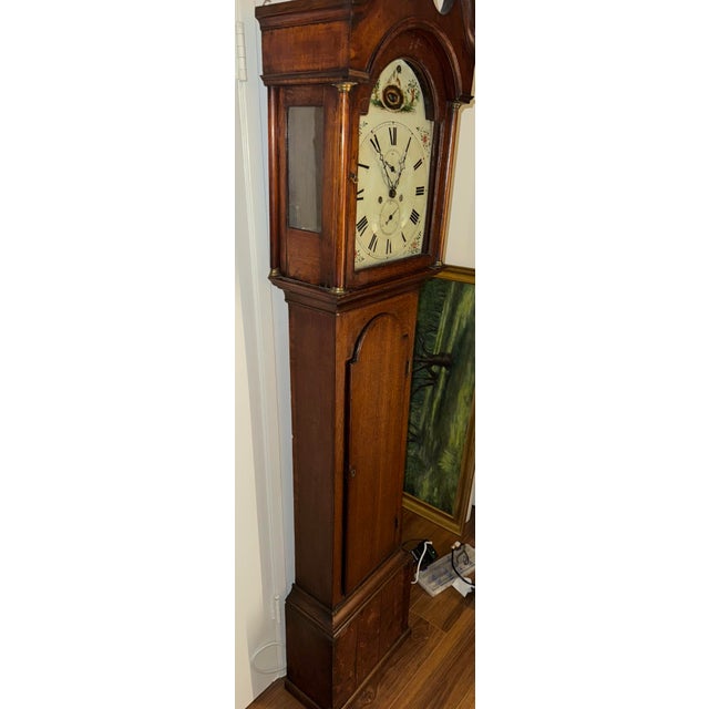 Late 18th Century Georgian Era English Grandfather Clock For Sale In Los Angeles - Image 6 of 8