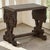 Inspired by the grand furnishings of the Italian Renaissance, this finely carved end table combines architectural strength...