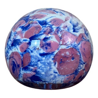 Blown Glass Sulfide, 1890s For Sale
