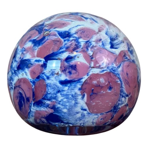 Blown Glass Sulfide, 1890s For Sale