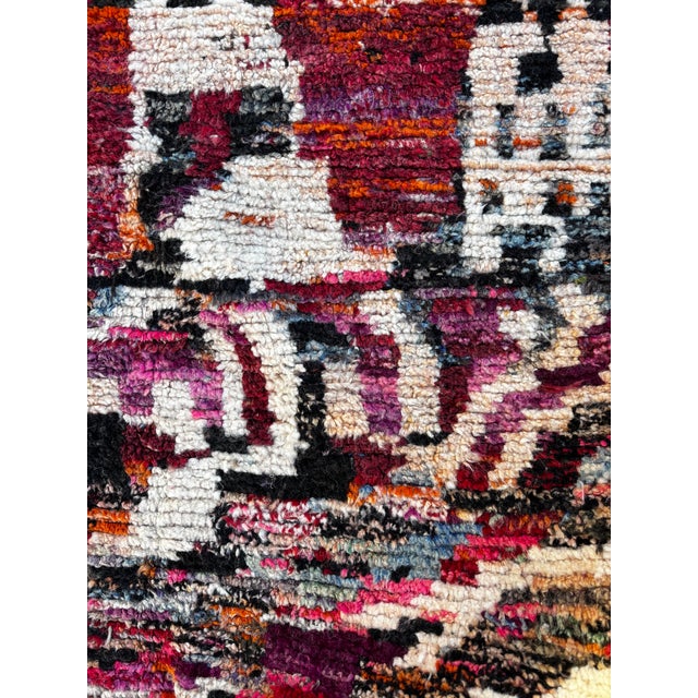 Moroccan Berber Rug, 1990 For Sale - Image 4 of 11