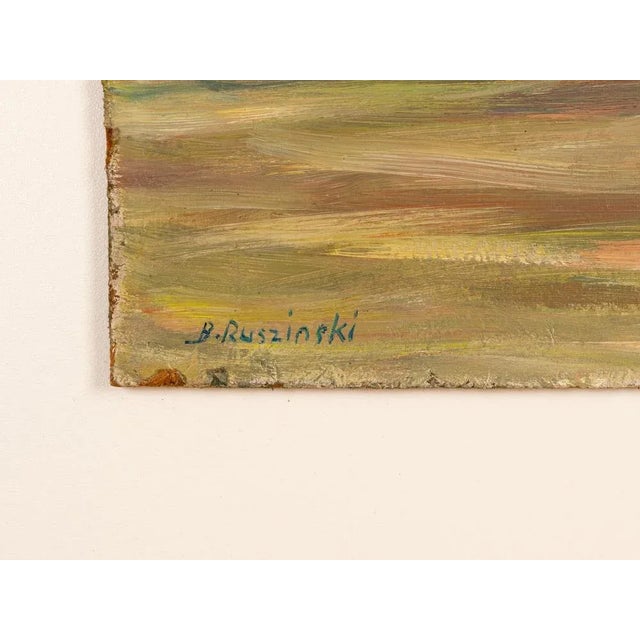 Summer Bouquet, Oil on Plate, Framed For Sale - Image 7 of 10