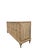 Beige Late 20th Century Postmodern Burlwood & Fluted Door Nightstands With Matching Dresser, 3 Pieces For Sale - Image 8 of 12