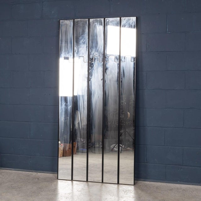 Vintage Italian Modular Gronda Mirror Coat Rack by Luciano Bertoncini for Elco, 1970 For Sale - Image 3 of 15