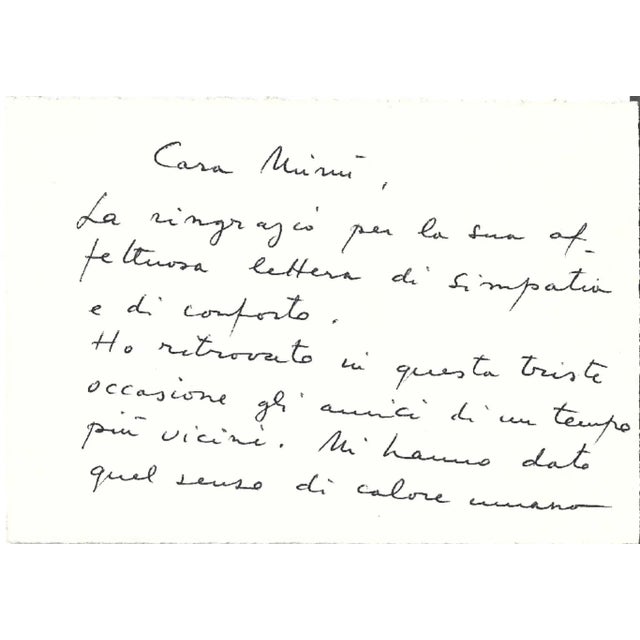 1950s Lot of Manuscripts by Afro Basaldella, 1951-1970 For Sale - Image 5 of 9