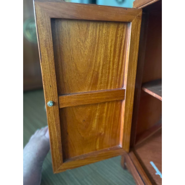 1960s 1960s Vintage Six-Sided Drum Rosewood Side Table For Sale - Image 5 of 10